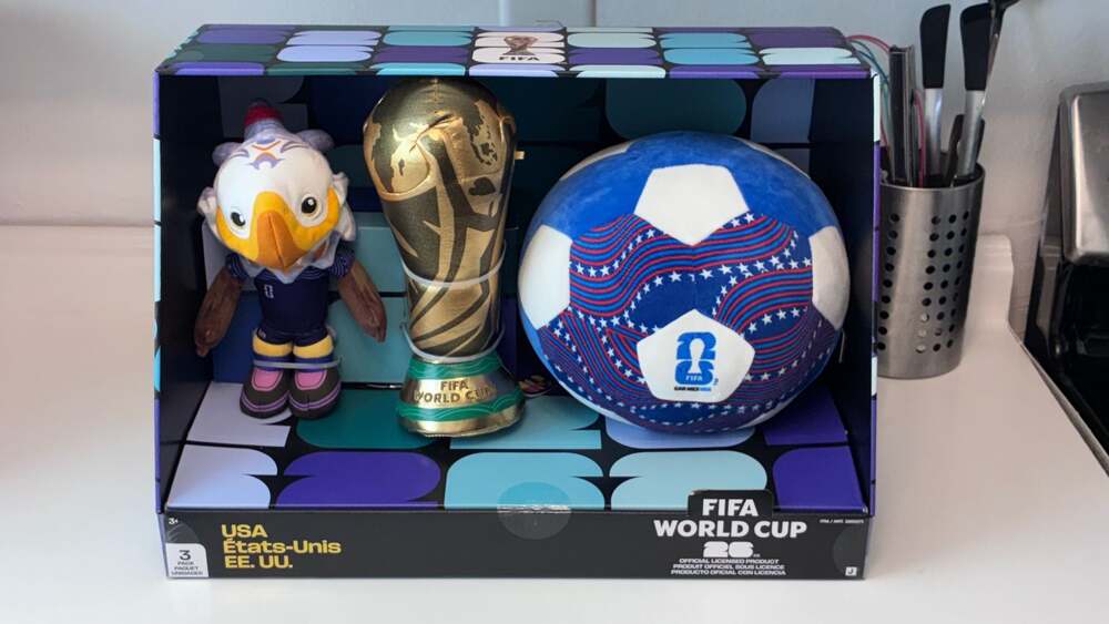 FIFA World Cup 26 Official Licensed Product 3-Piece Plush Set